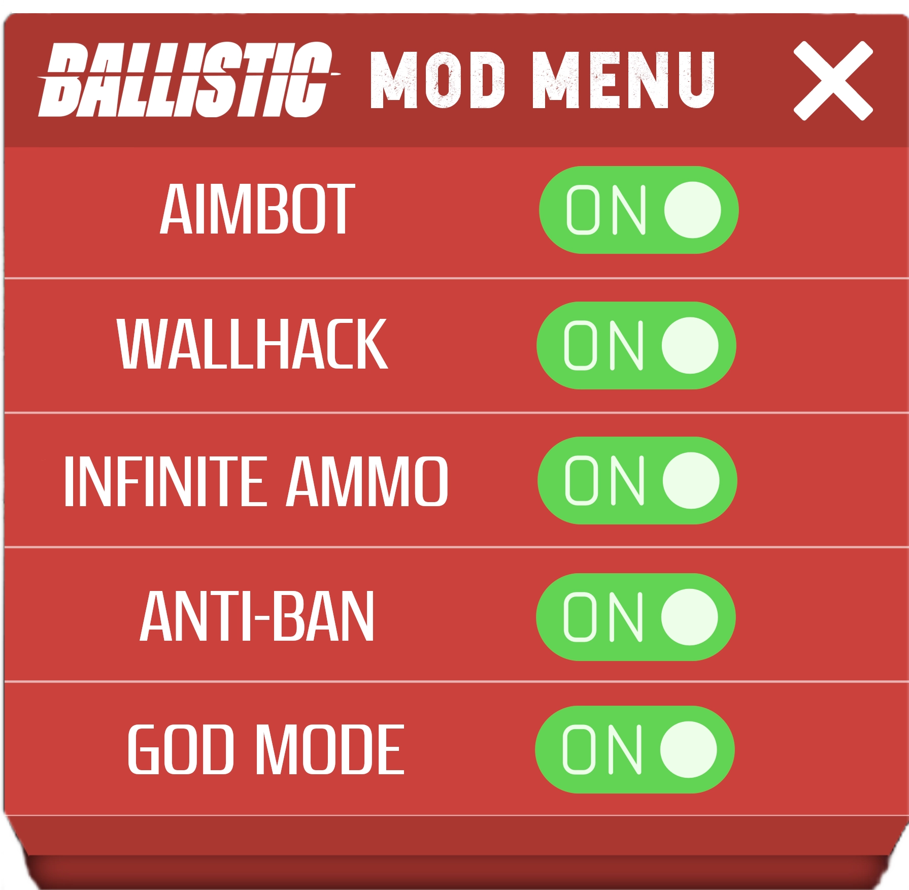Fortnite Ballistic Mod Menu Screenshot #1