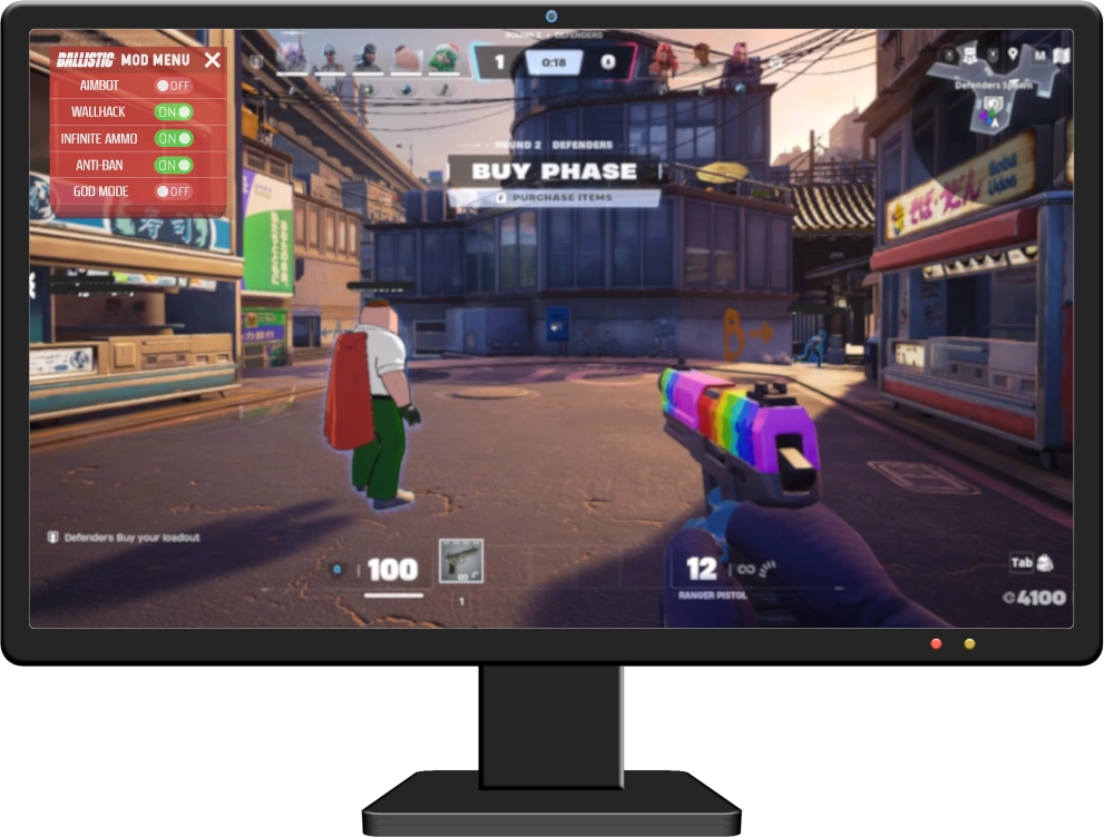 Fortnite Ballistic Mod Menu Screenshot #2